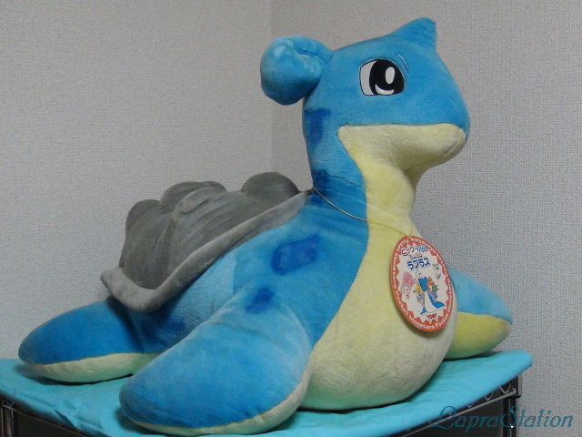 タグ付き ポケモンセンター 超 ビッグサイズ ぬいぐるみ ラプラス