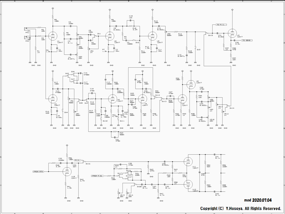 bogner クリーン、クランチ、チャンネル Bogner】多チャンネルアンプ