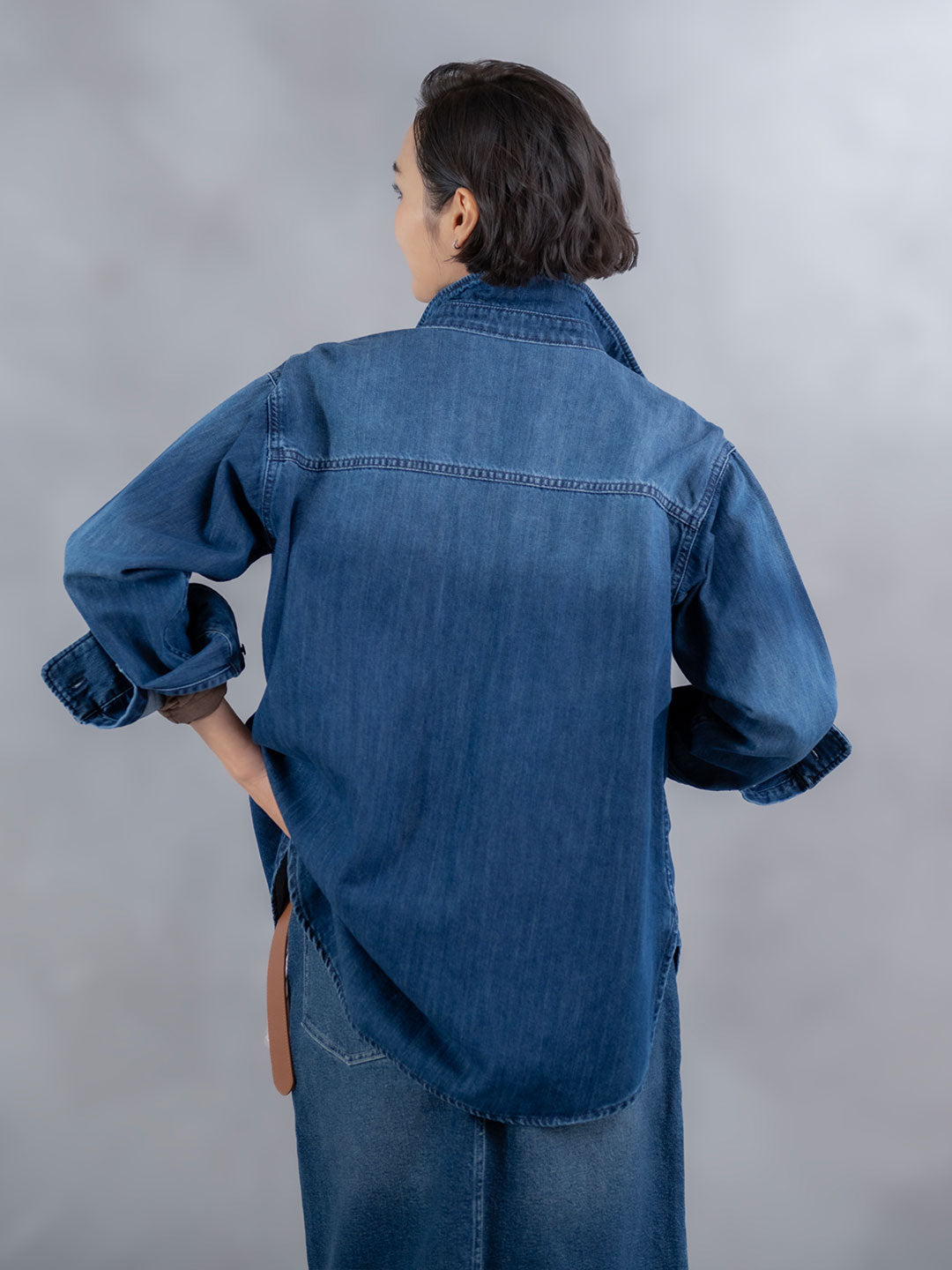 8ozダンガリーデニムシャツ | Lazo_N33°（ラソエヌサーティスリー）の