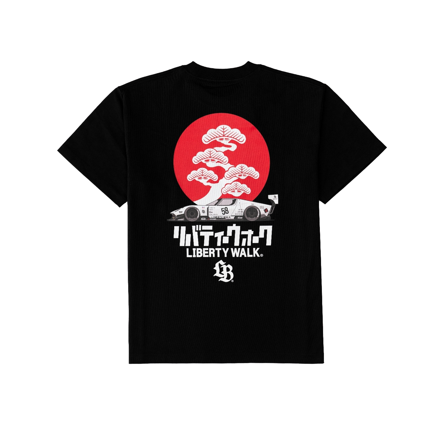 Bonsai Hinomaru Miura Tee Black - LB-ONLINE STORE