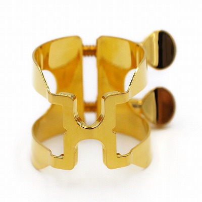 ハリソンハーツ アルトサックスリガチャー A3 GP ケース付き 【公式通販】