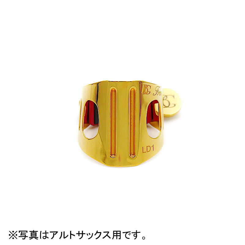 ソプラノサックス用リガチャーBGトラディショナル金メッキ ソプラノ