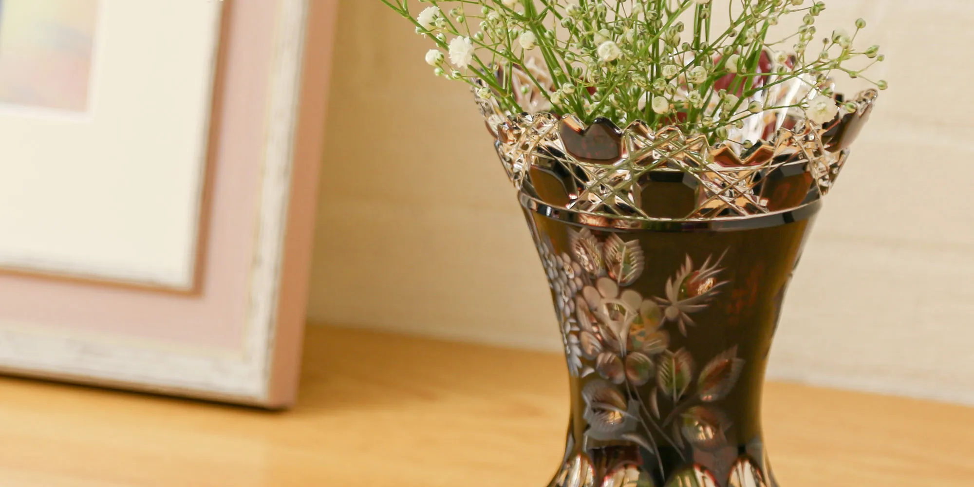 マイセン（Meissen） マイセンクリスタル 一輪挿し 23cm（クリア） MF0