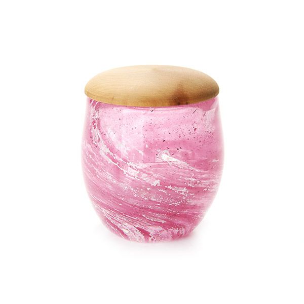 1点限り】津軽びいどろ 大川薫工房 茶器 ピンク OK16-3053 | ブランド