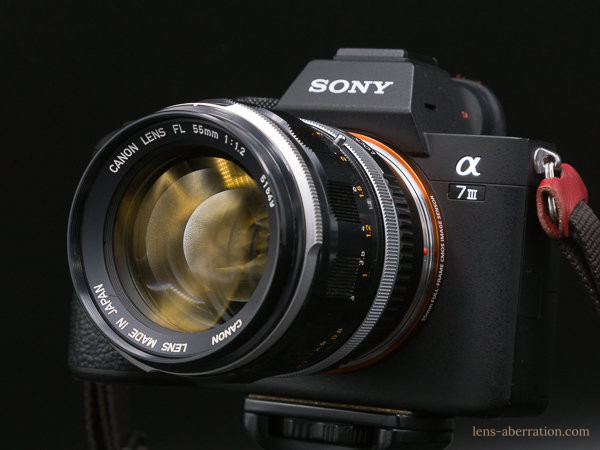 標準大口径】Canon FL 55mm F1.2 外観レビュー | 収差Love