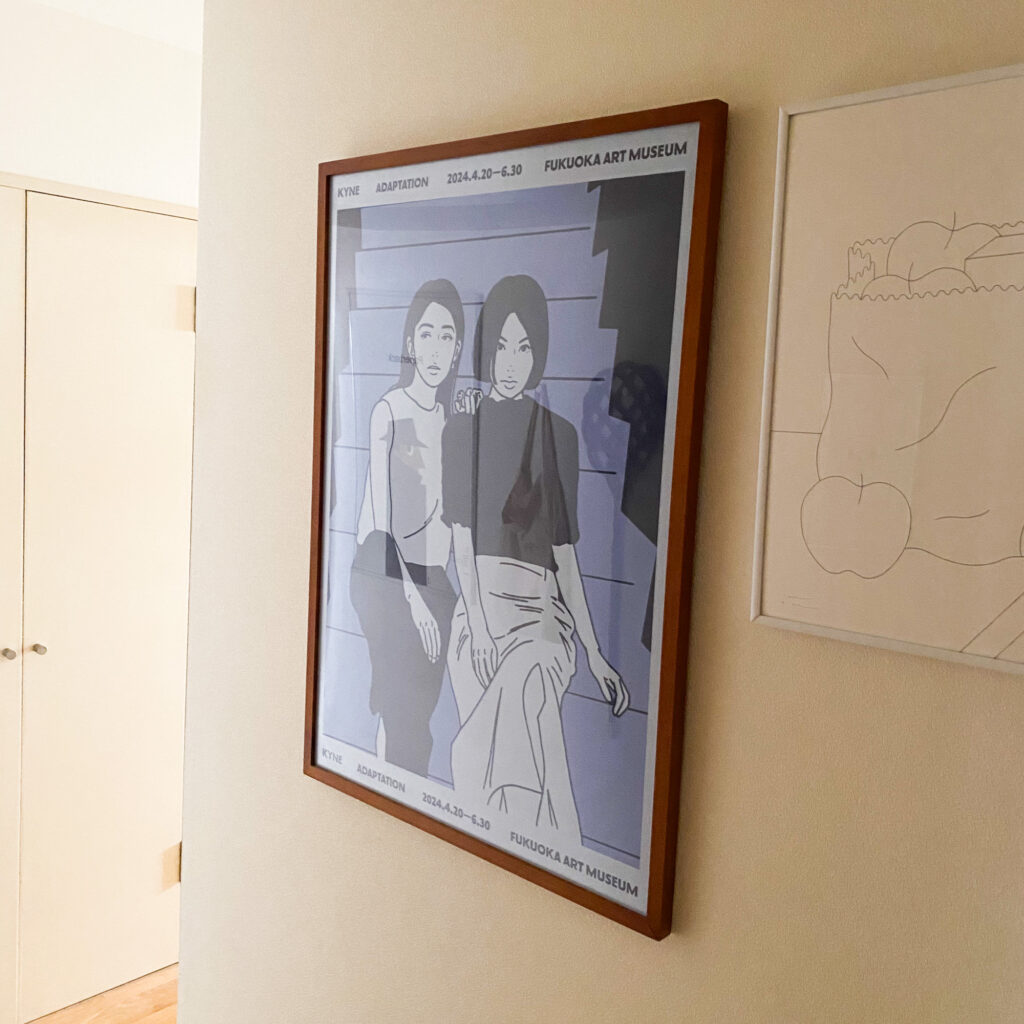 kyne キネ Adaption B2 ポスター 限定 2種セット 福岡美術館 Kyne キネ