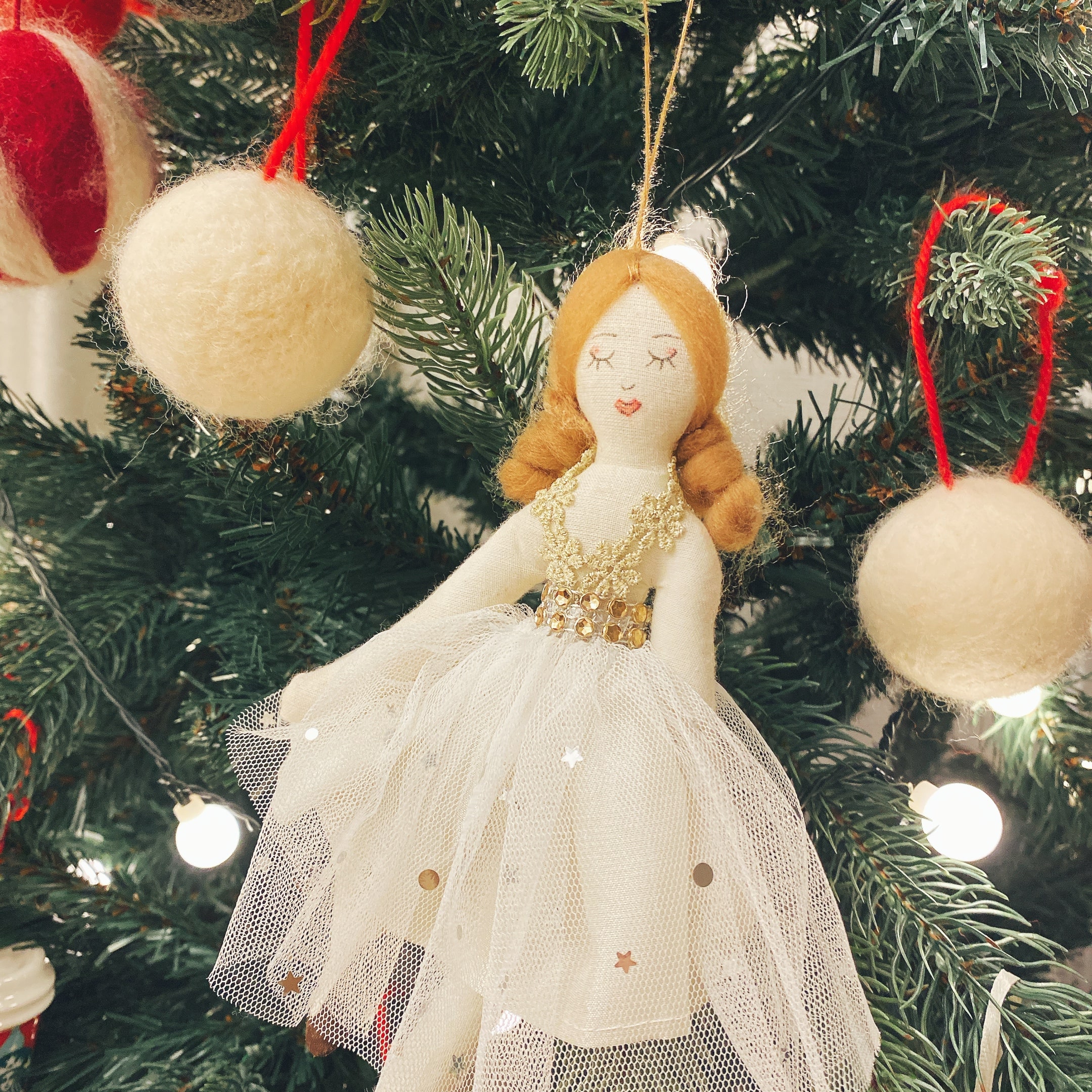 ニトリデコホーム購入品】バレリーナのクリスマスオーナメントを購入