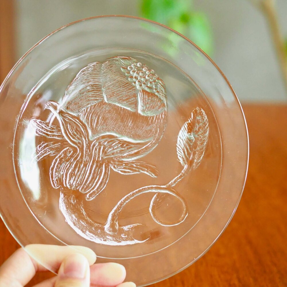 北欧ヴィンテージ『Nuutajarvi』のガラスプレート | LEE