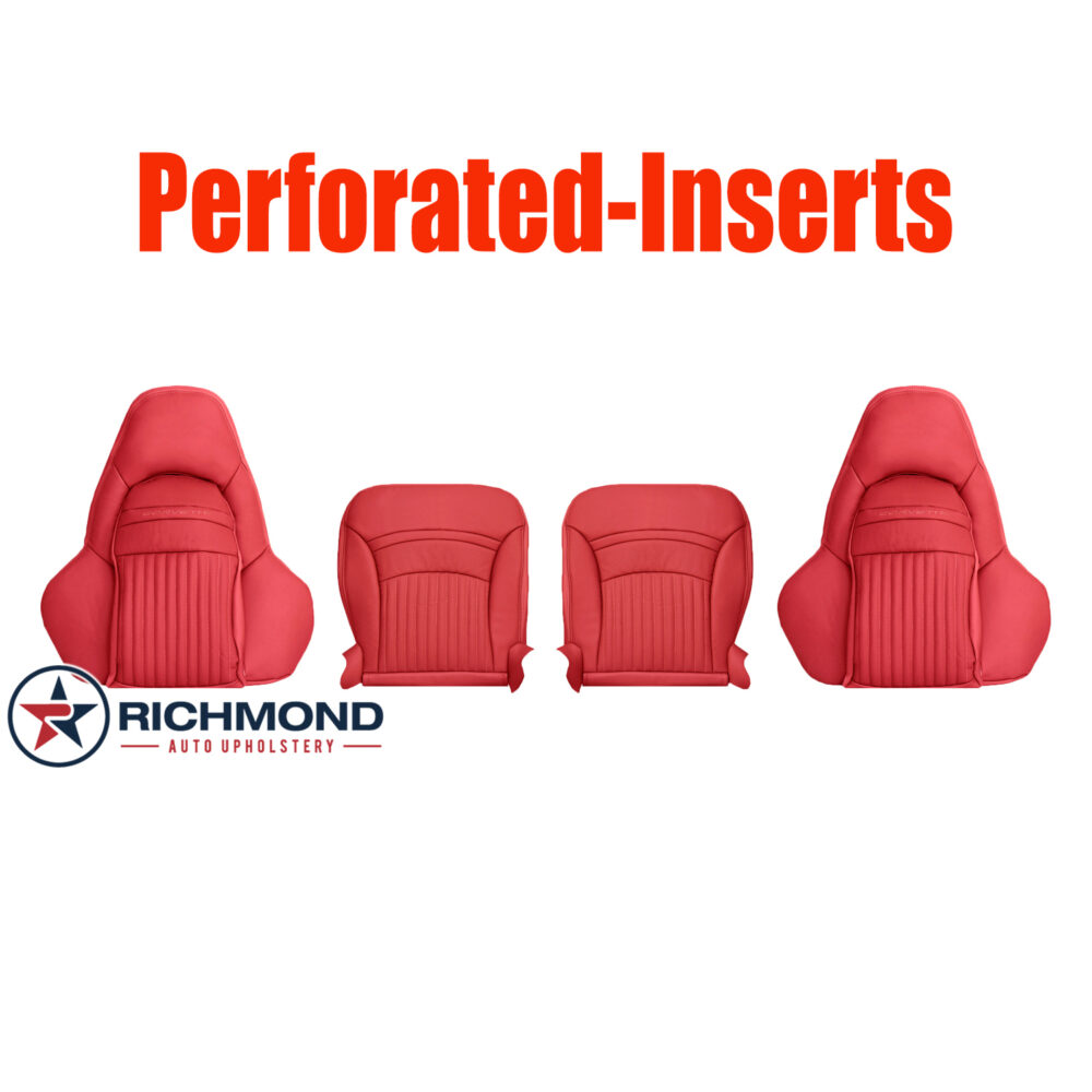 2000-2004 Chevy Corvette Replacement Leather Seat Covers: Driver