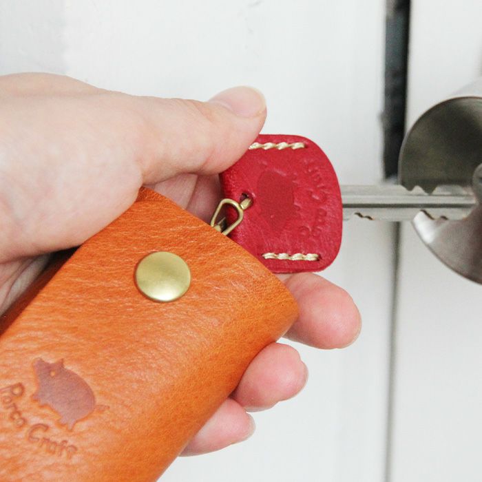 クラフト キーカバー｜革鞄と革小物のPORCO ROSSO（ポルコロッソ）