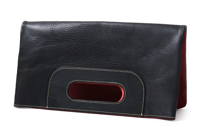 リバーシブルクラッチバッグ｜PORCO ROSSO