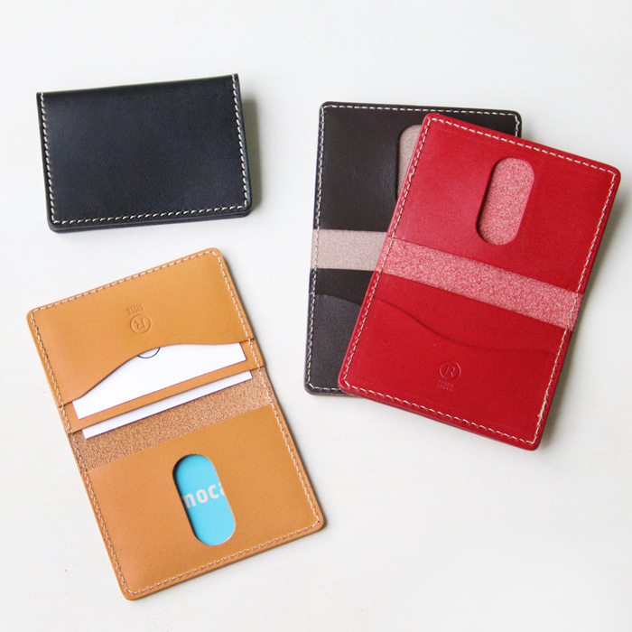 2つ折りパスケース[sokunou] ｜革鞄・革小物のPORCO ROSSO（ポルコロッソ）