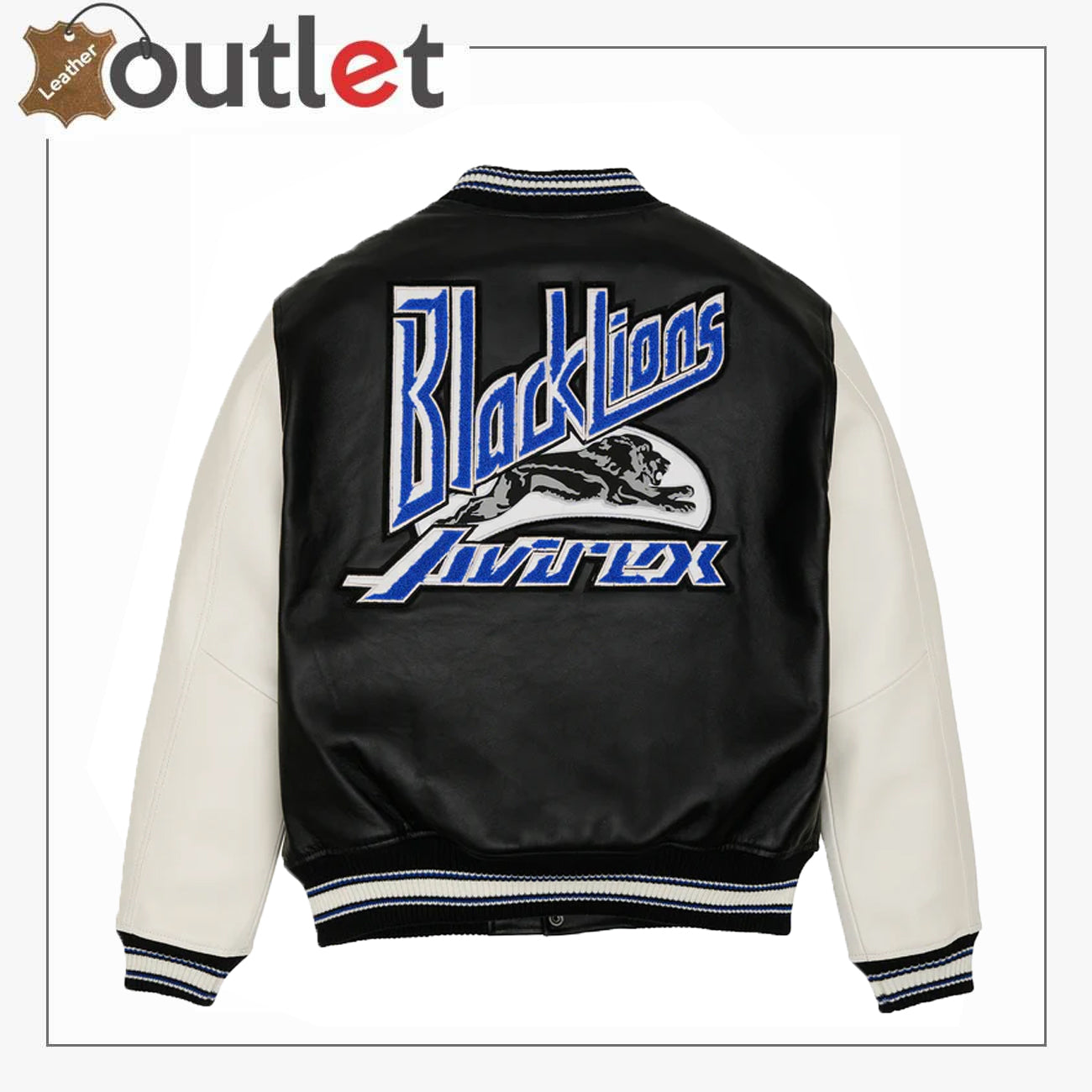 AVIREX / VARSITY LEATHER JACKET VALLAD Avirex All American Varsity
