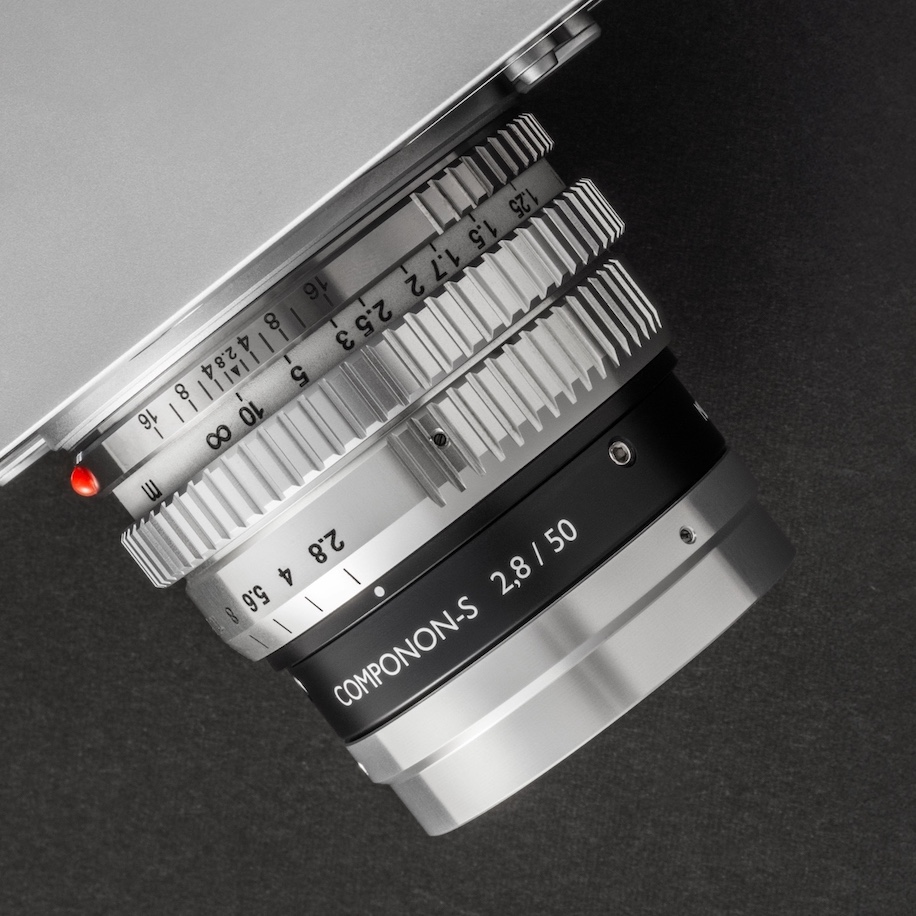 New: modified Schneider-Kreuznach Componon-S 50mm f/2.8 lens for