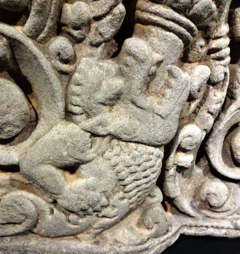 カンボジア アンコールワット 仏像 仏頭 仏教美術 クメール美術