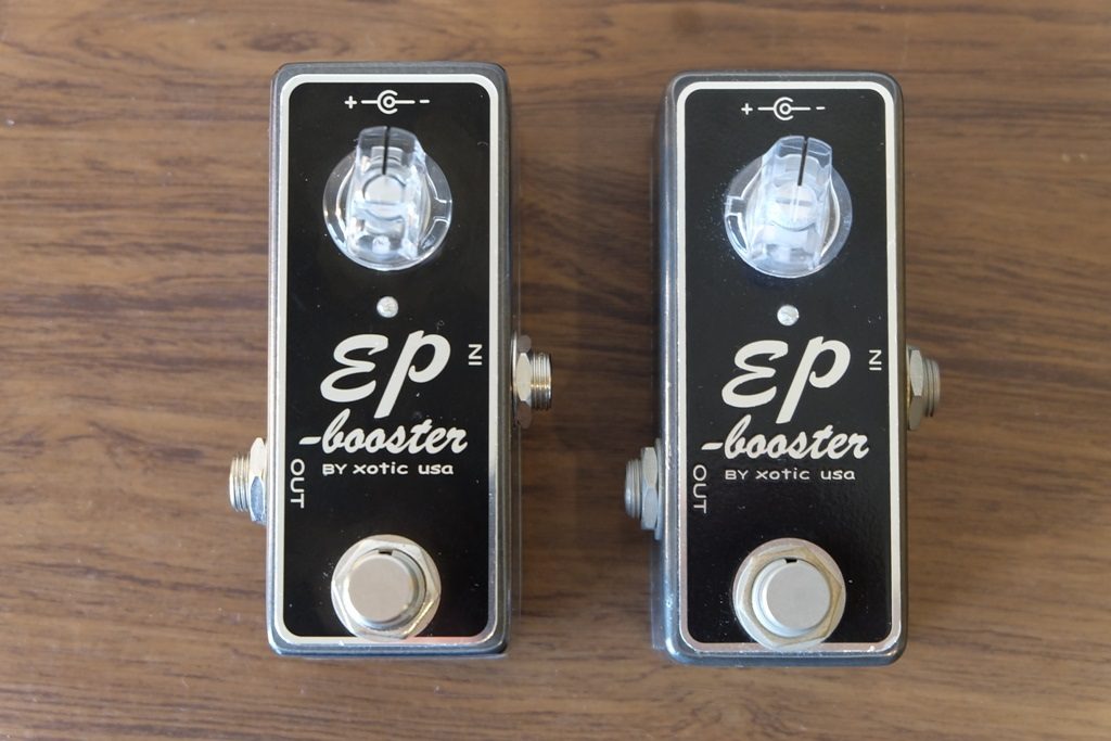 Xotic EP booster 新旧を比較してみた – ギター部│ギターや