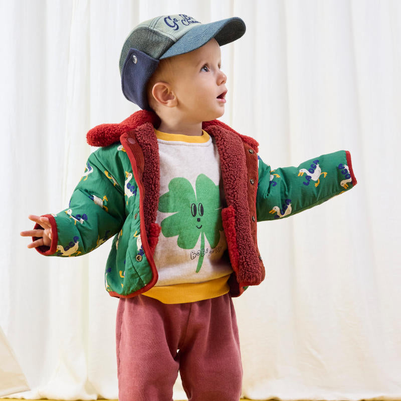 BOBO CHOSES（ボボショーズ）2025AW Go Bobo Denim cap デニムキャップ