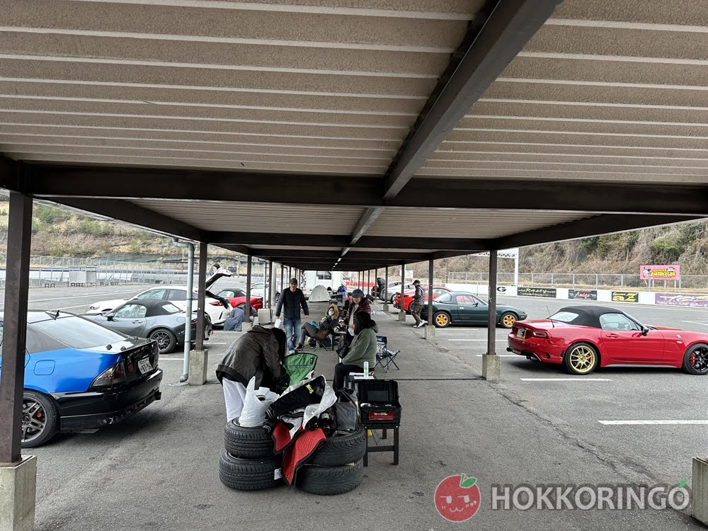 Abarth 124 Spiderでドリフト ほっこりんごじっくり広場レッスン in