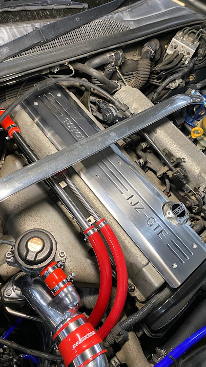 jzx100 1jz エンジンプラグカバー