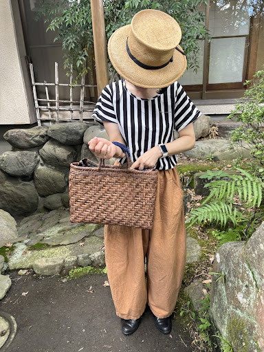 バルーンパンツ/グレー/三河織物