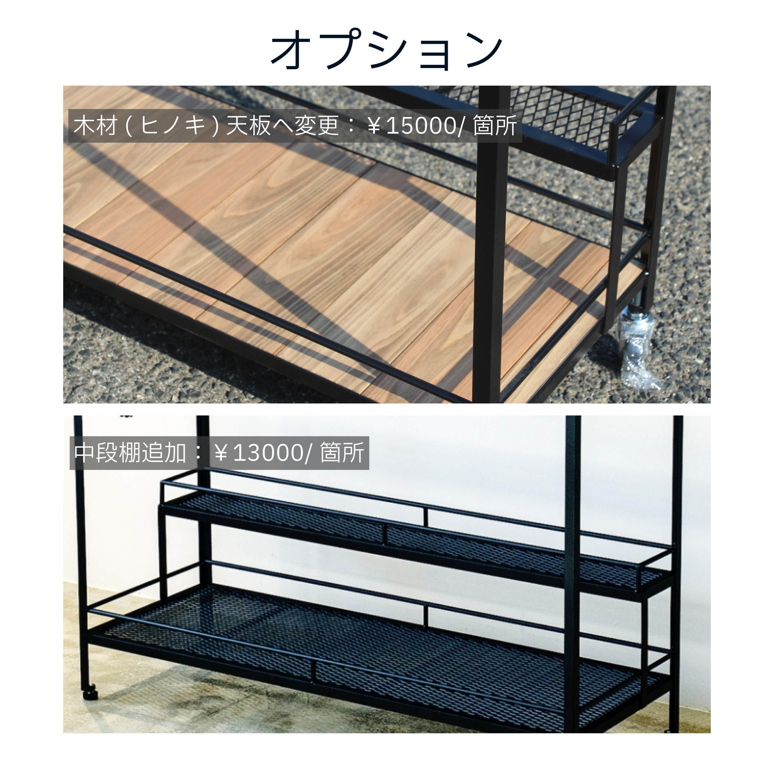 フルオーダー植物棚