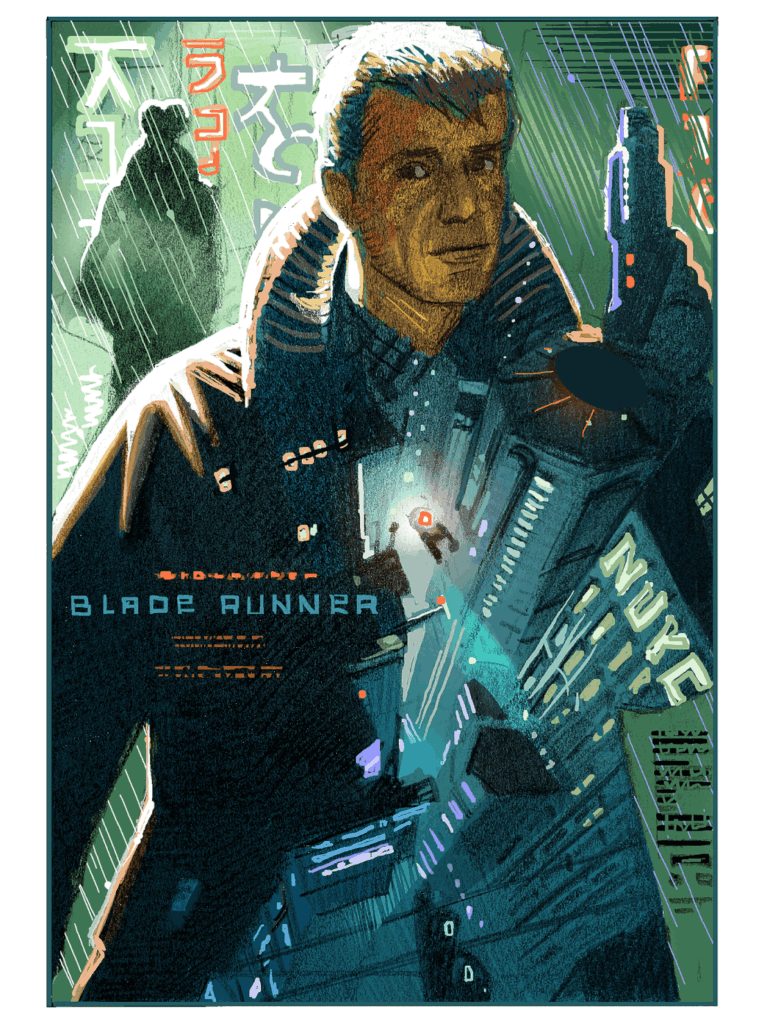 ブレードランナー イタリア版 初公開時ポスター ブレードランナー