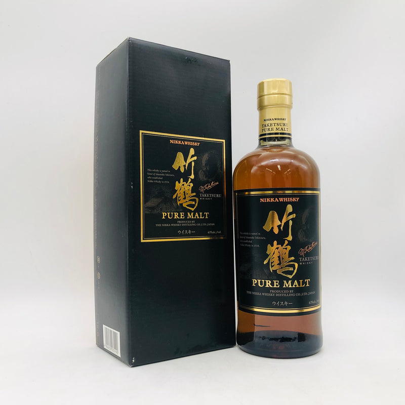 NIKKA ニッカ 竹鶴 旧ラベル（黒ラベル）500ml 43% – お酒の通販なら