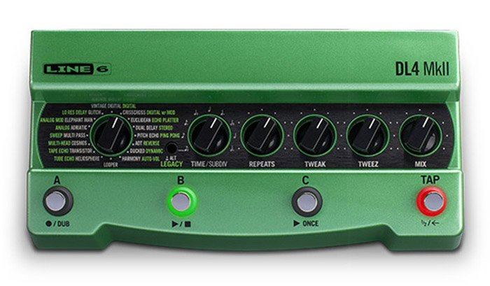 LINE6 DL4 delay modeler 旧ロゴ DL4 MkII - エフェクト・プロセッサー