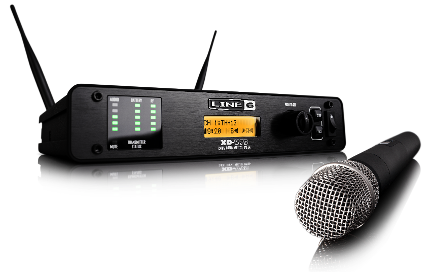 LINE6 XD V-30 ワイヤレスヘッドセットマイクセット① key_line6-xd-v75-l