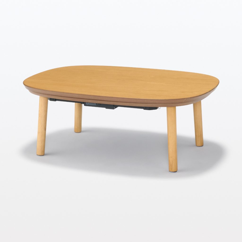 無印良品 こたつ フラットヒーター 超貴重 曲木脚 廃盤