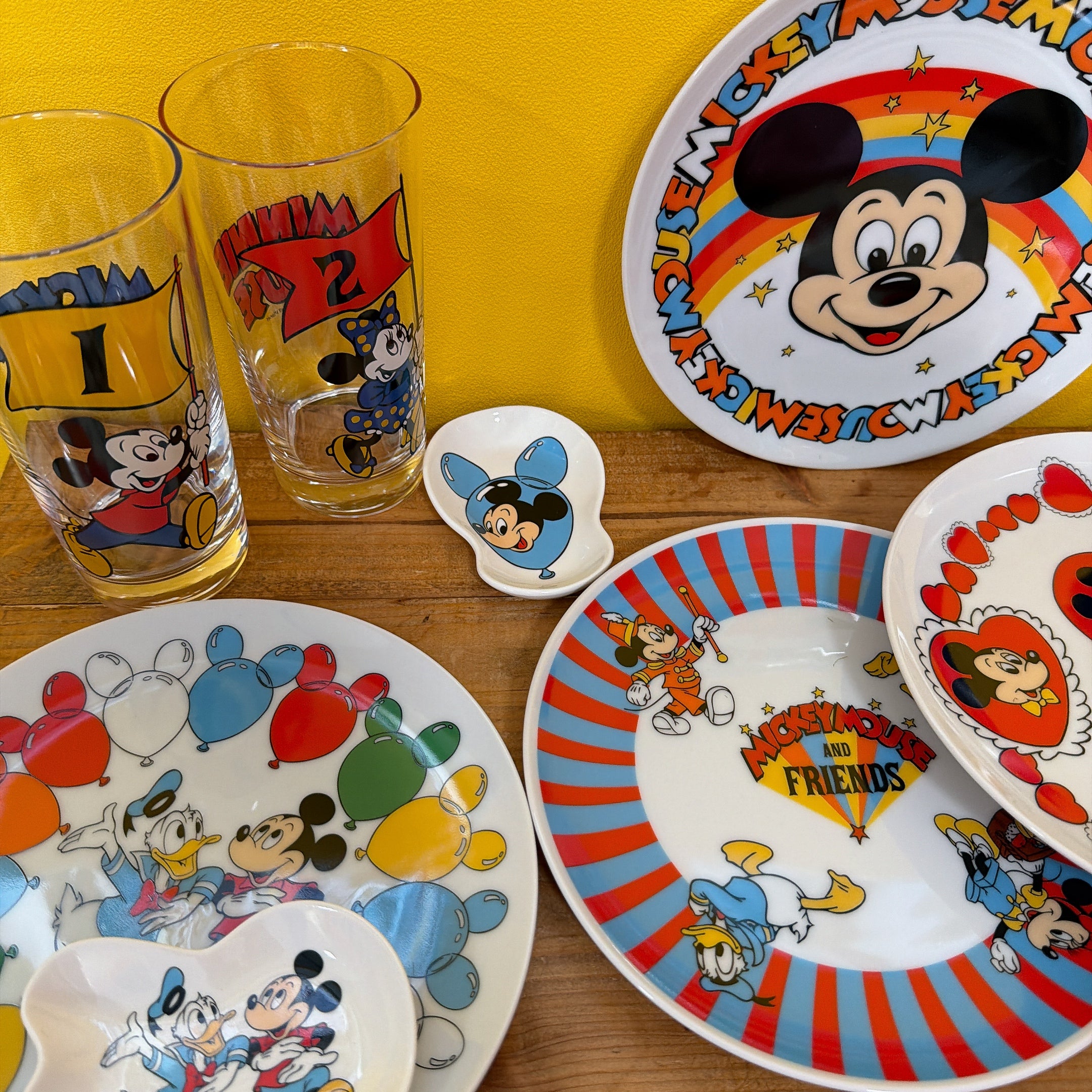 ⭐︎復刻⭐︎NOSTALGICA DISNEY 6種類プレートシリーズ 1月中の出荷予定