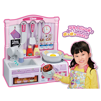 リカちゃん ポンポンお料理ままごとキッチン｜商品情報｜リカちゃん