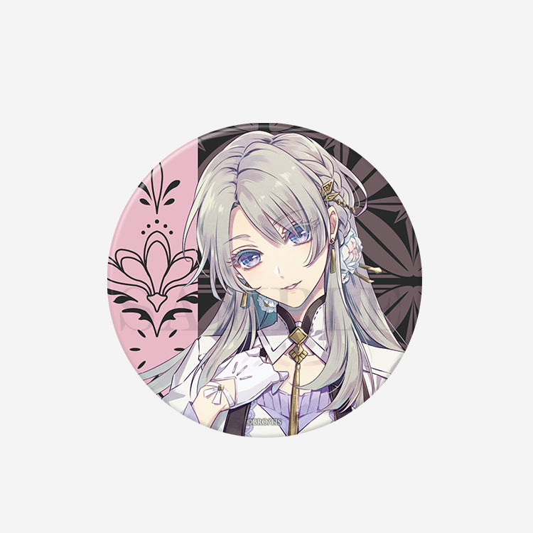 ブロッコリーガールズショップ 泡沫のユークロニア 缶バッジ 淡雪