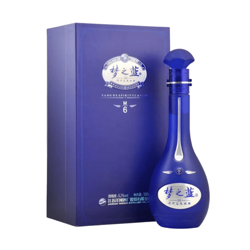 1676/ 中国 白酒 梦之蓝 夢之藍 52% M6 Amazon.co.jp: 夢之藍 M6+ 52度