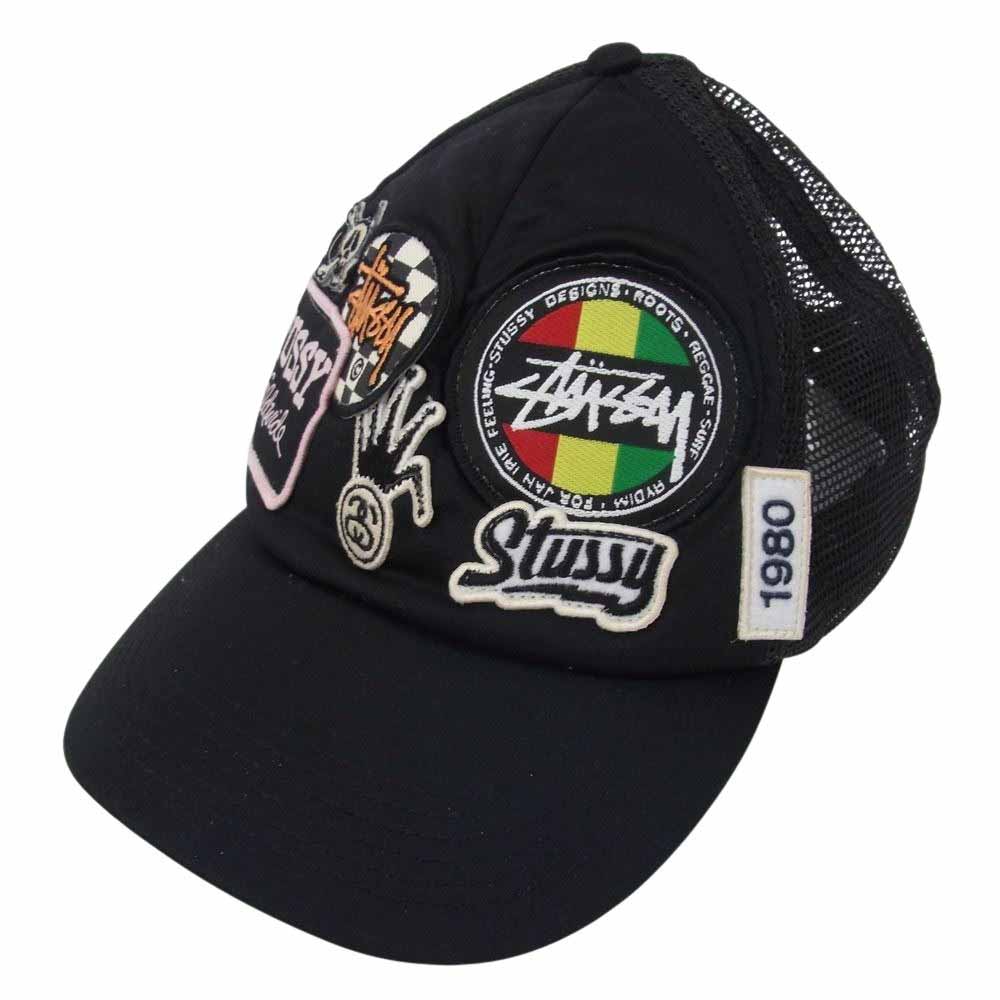Stüssy “club” ブラック キャップ Stüssy ブラック キャップ STUSSY St