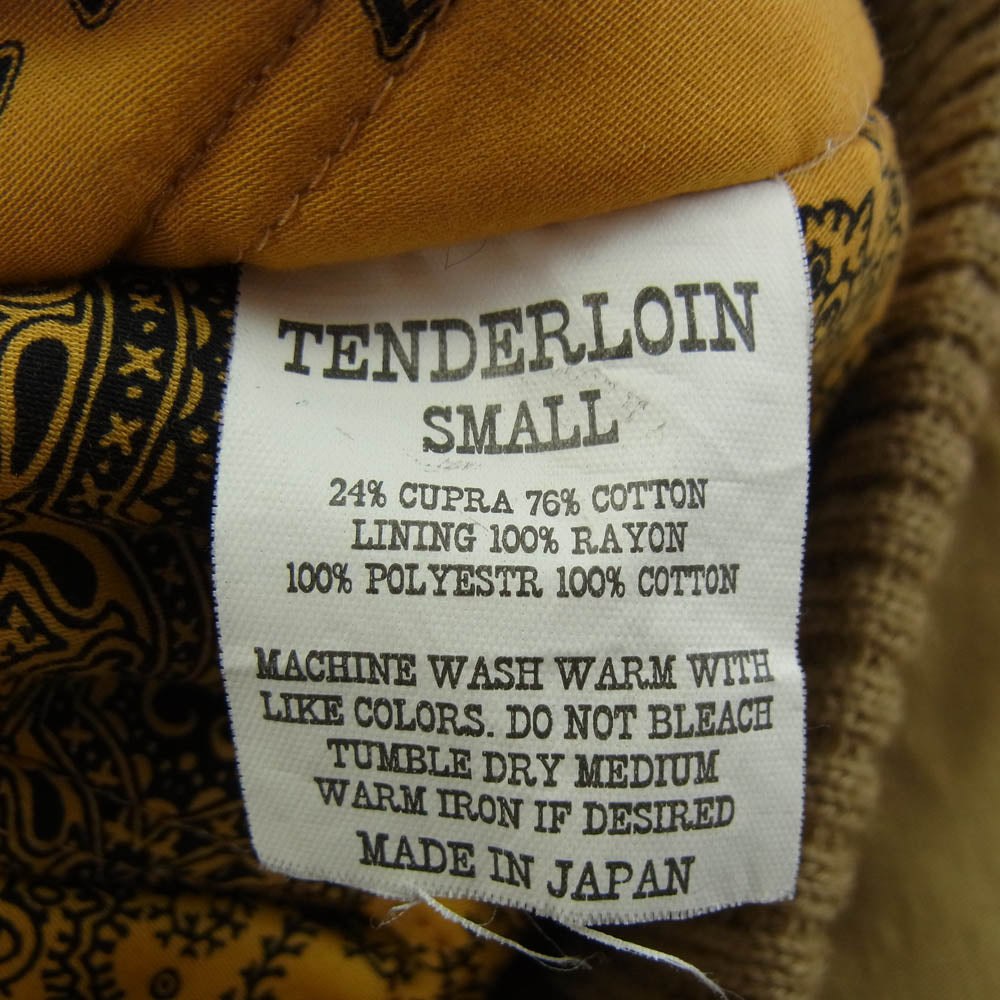 TENDERLOIN テンダーロイン T-J.K JKT ダービー ジャケット ライト