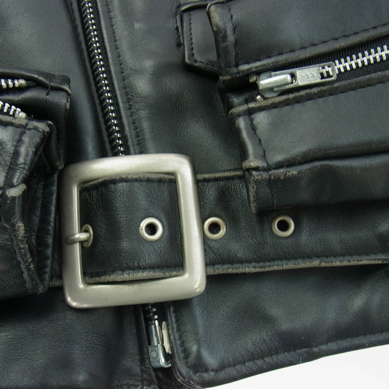 schott レザージャケット 36インチ Schott141 貴重品番！36インチ黒