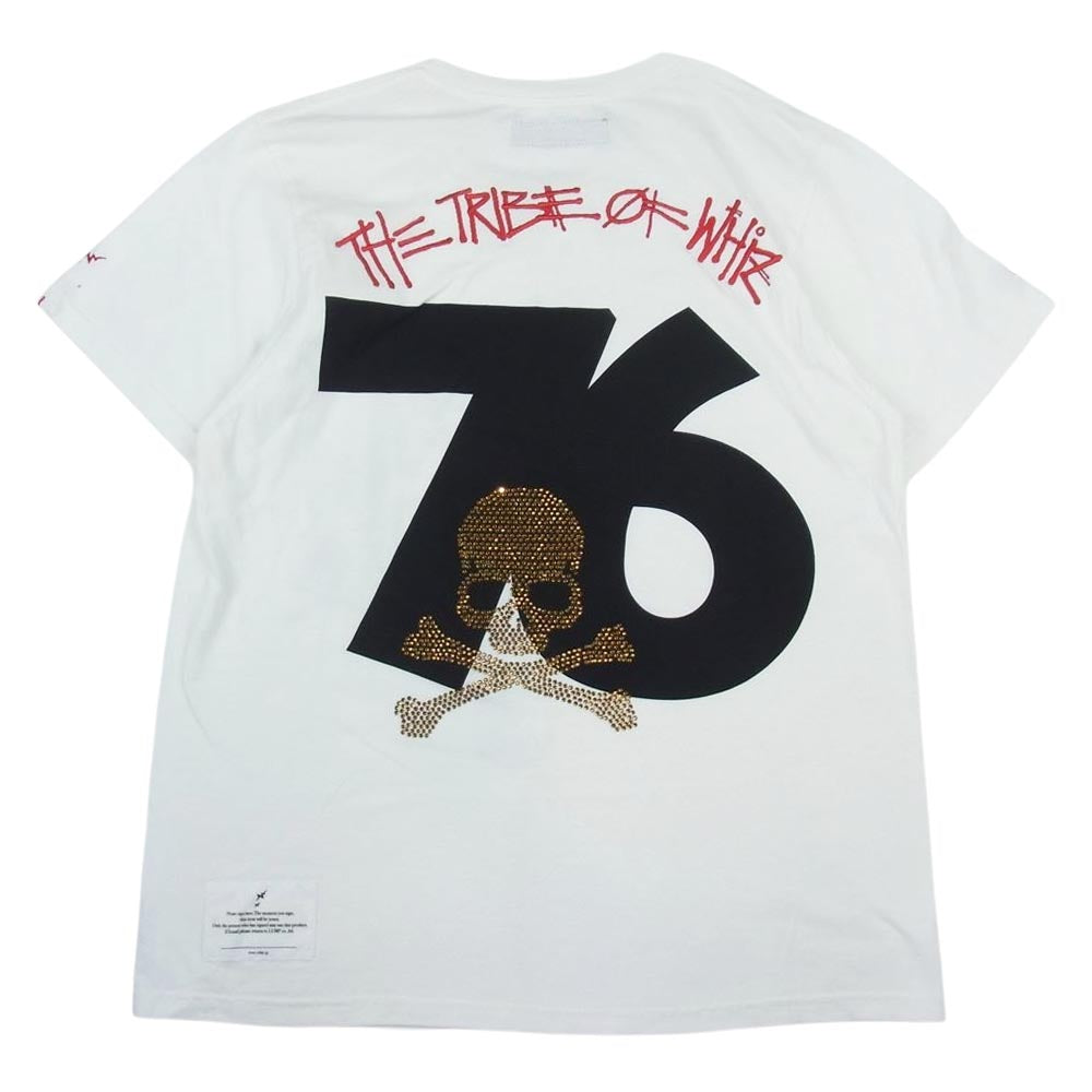 WHIZ LIMITED x STUSSY x mastermind JAPAN☆76 LOGO SKULL TEE/半袖T