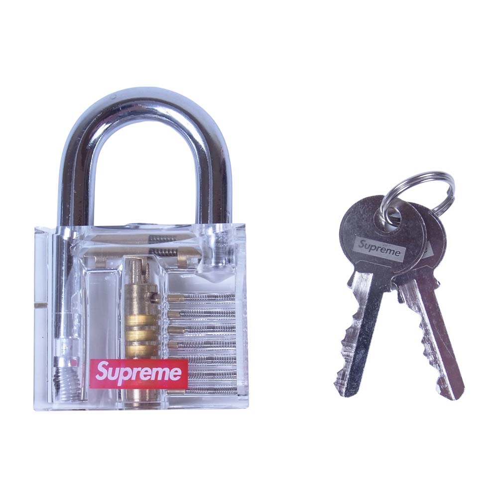 Supreme シュプリーム 20SS Transparent Lock CLEAR ロック 南京錠