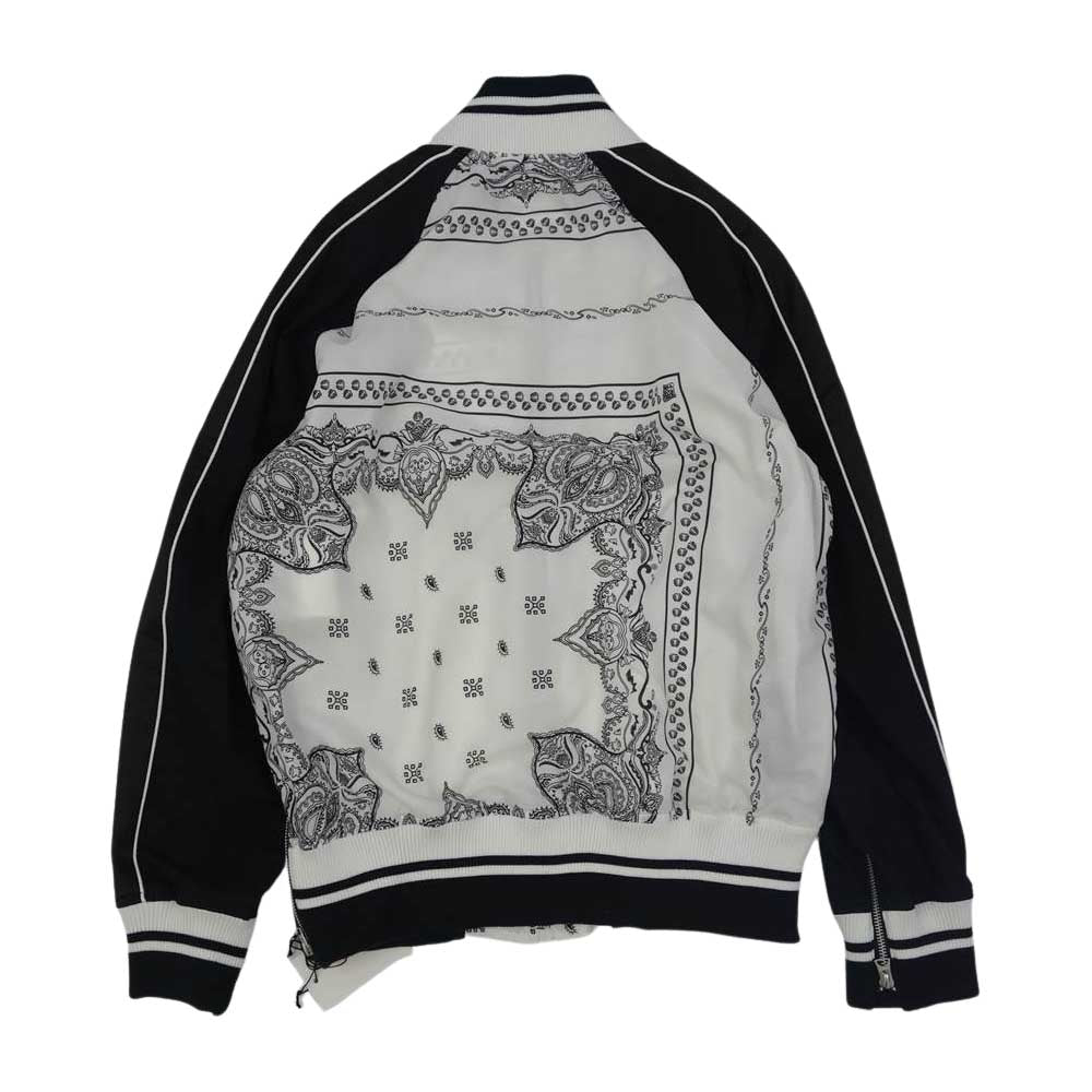 Sacai サカイ 19SS 19-01911M バンダナ柄 スカジャン ブルゾン