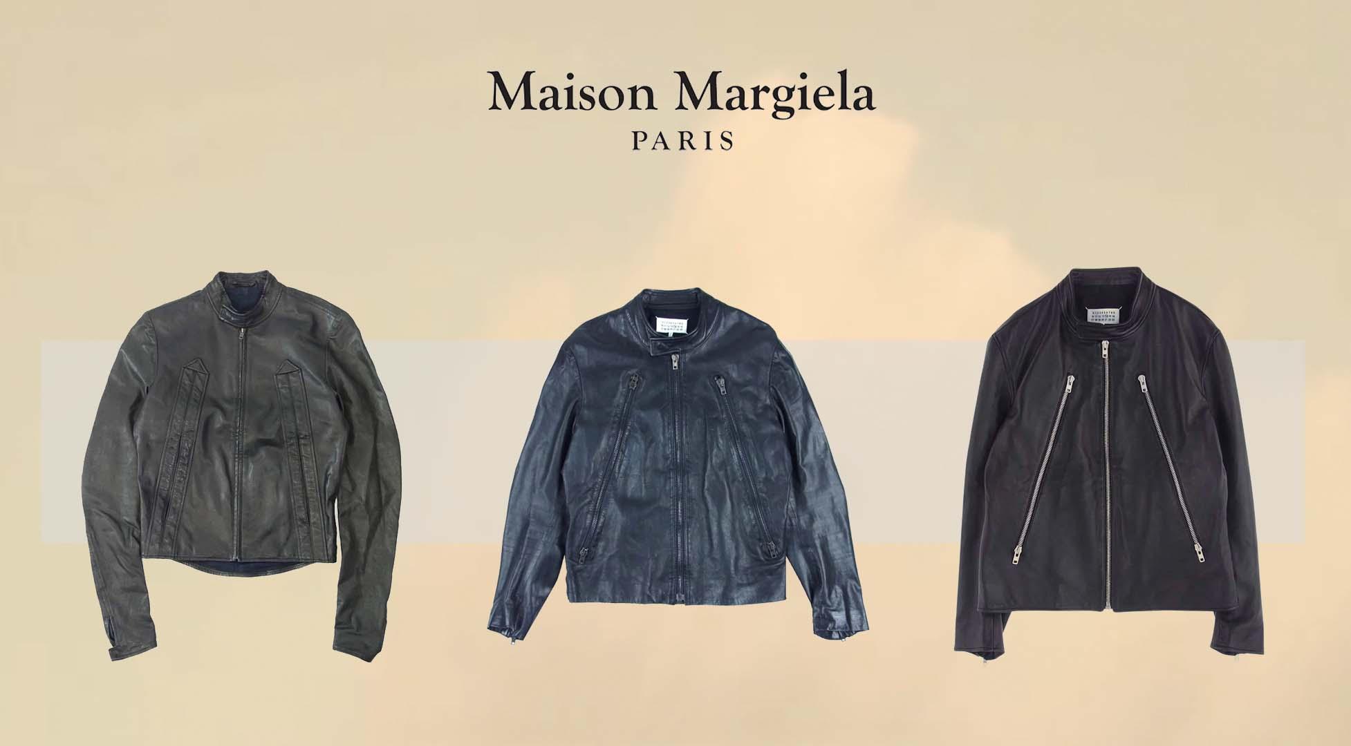 Martin Margiela 本人期 八の字 レザージャケット 08AW Martin