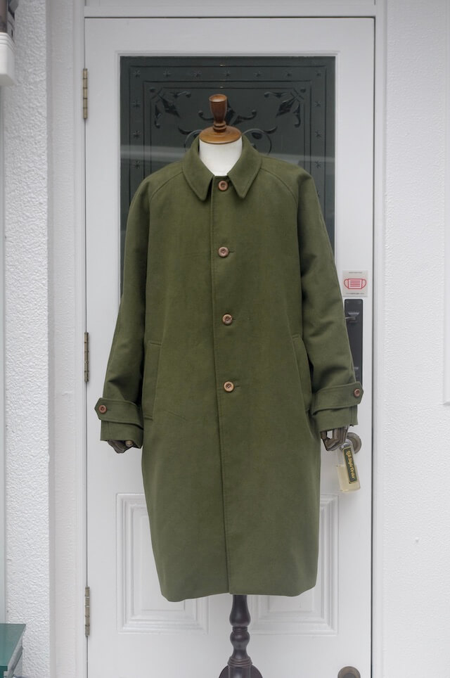 ラグランスリーブコートのオーダーメイド｜メンズオーダーコート｜武蔵