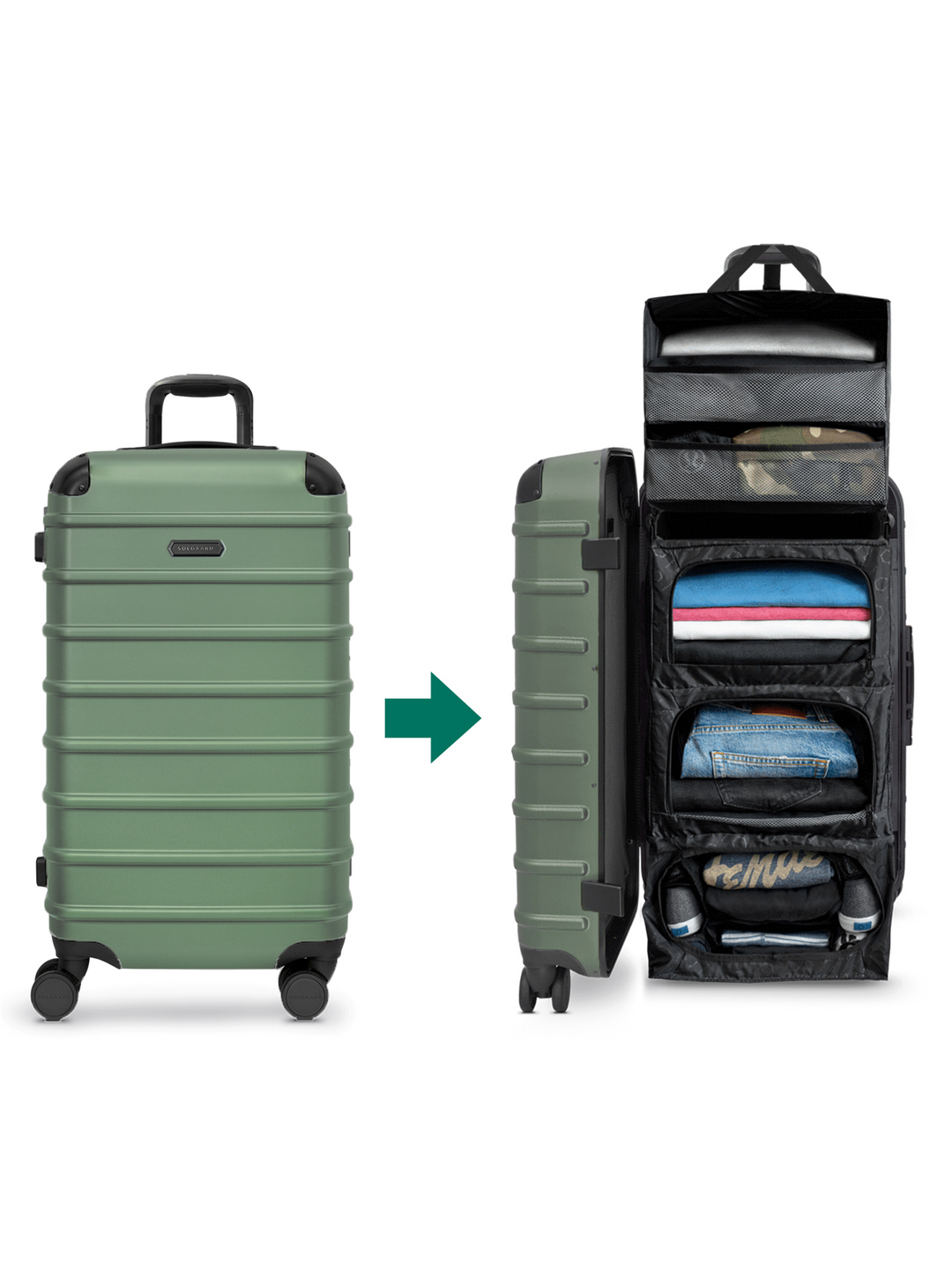 Trunk Closet - M （60L）【時短スーツケース】SOLGAARD – SOLGAARD