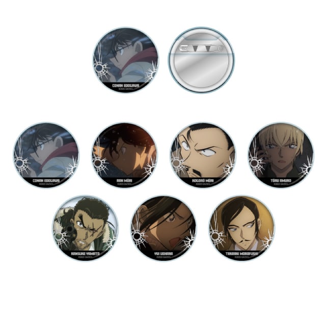 諸伏高明 缶バッジ キャラバッジ 隻眼の残像 名探偵コナン 隻眼の残像