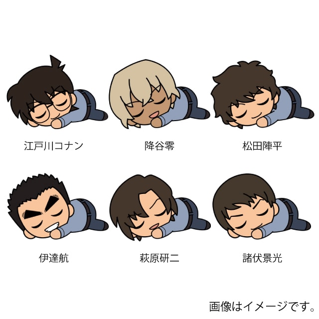 名探偵コナンぬいぐるみマスコット警察学校組 降谷零 松田陣平 諸伏景