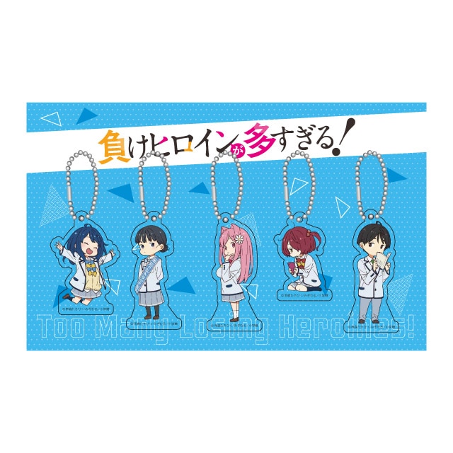 ガールズメイドプディング アクリルキーホルダー 2個セット ガールズ