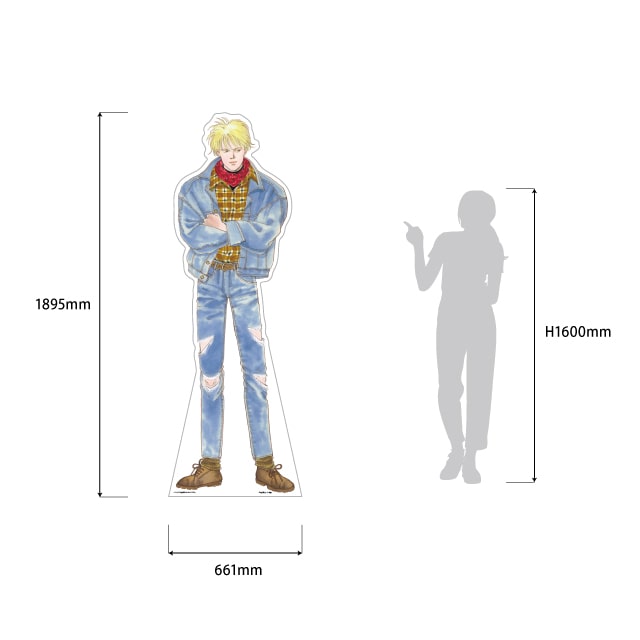 ◇吉田秋生先生『BANANA FISH』 キャラクターパネル アッシュ ベツコミ