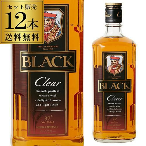 4本まで1梱包】 ニッカ ブラックニッカ クリア 4L(4000ml)ジャパニーズ