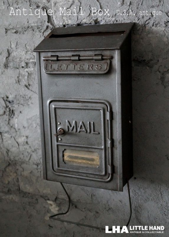 U.S.A. antique MAIL BOX アメリカアンティーク 【CORBIN】 メール