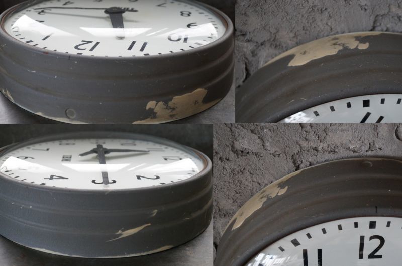 U.S.A. antique IBM wall clock アメリカアンティーク 掛け時計